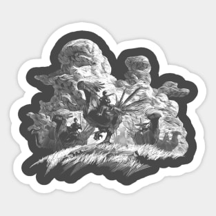 War of the Lions Sticker